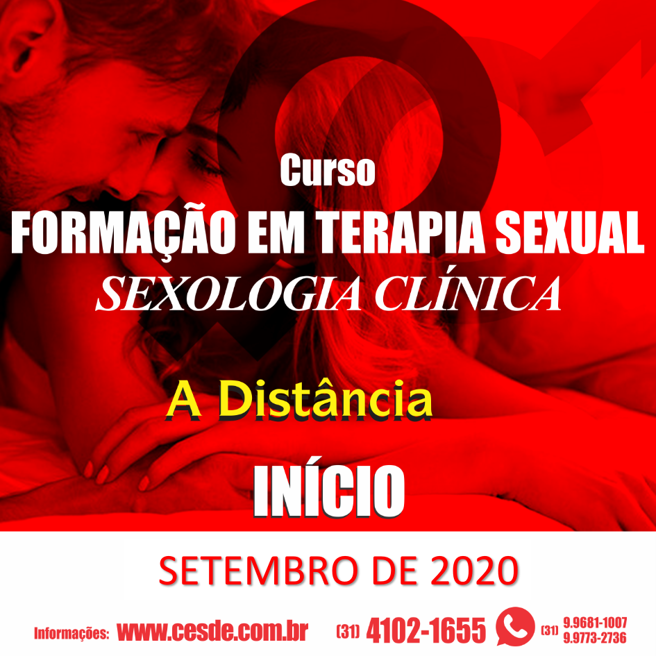 Curso De Formação Em Sexologia Clínica Terapia Sexual A Distância Ead 5722